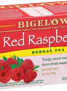 Bigelow比奇洛 红树莓混合水果草本茶Red Raspberry,20包