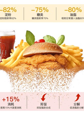 RichRose2000卡路里KO片阻断片大餐救星控卡阻断碳水糖油28粒/盒