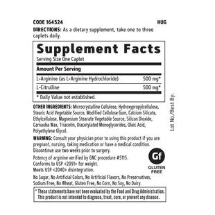 精氨酸瓜氨酸男士补剂提升精力健身耐活力子质量120粒/500mg