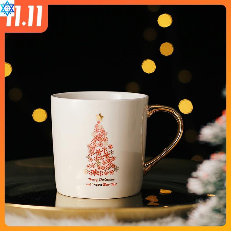 christmas water cup breakfast cup lovers gift coffee cup c