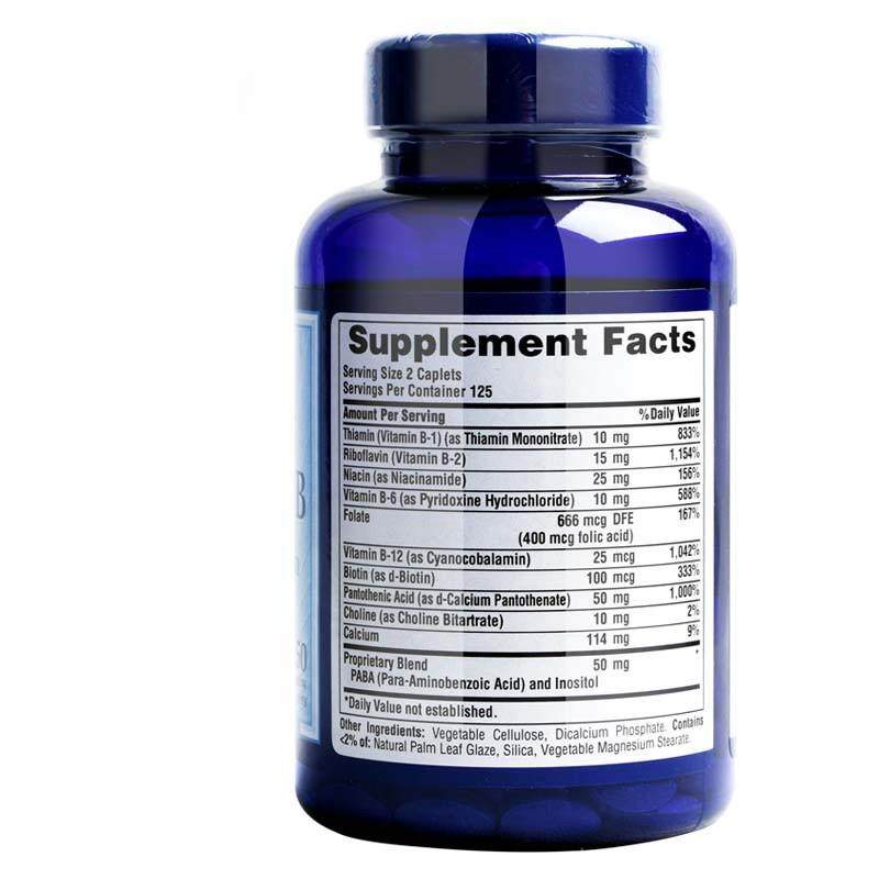 b族维生素 复合多种维生素vb含b1b2b6b12美国进口 250粒