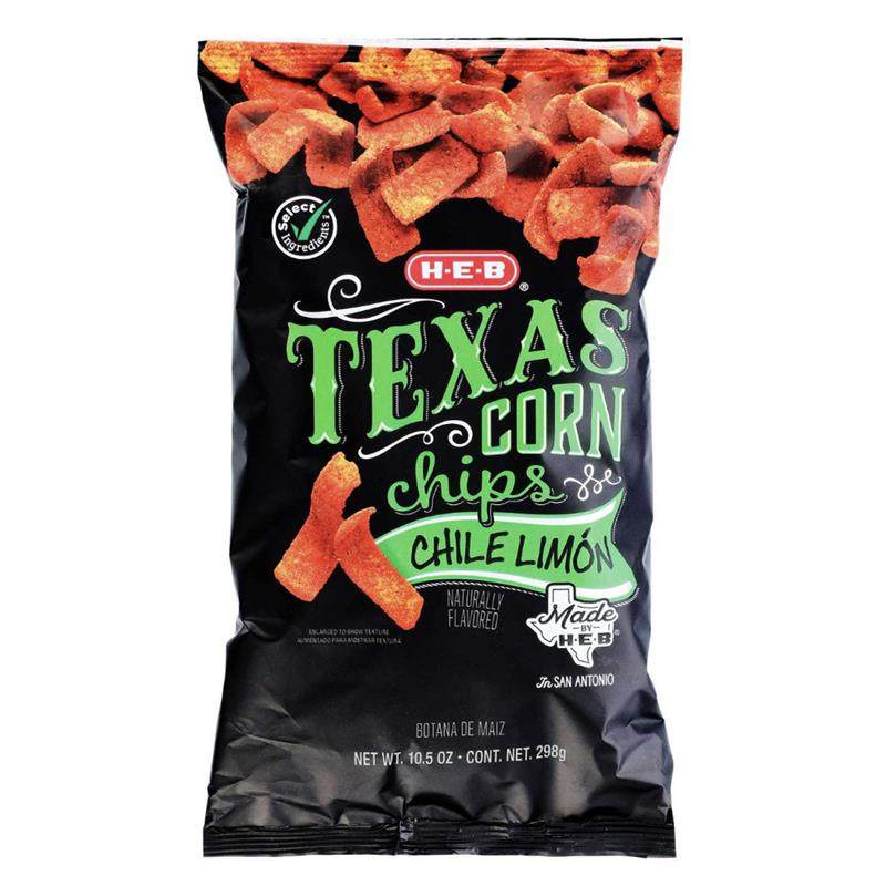 美国直邮HEB Corn Chips 德克萨斯美式零食烧烤奶酪玉米298g*2包