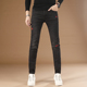 子男弹力修身 青年长裤 小脚时尚 牛仔裤 绣花裤 新款 潮牌刺绣男士 春季