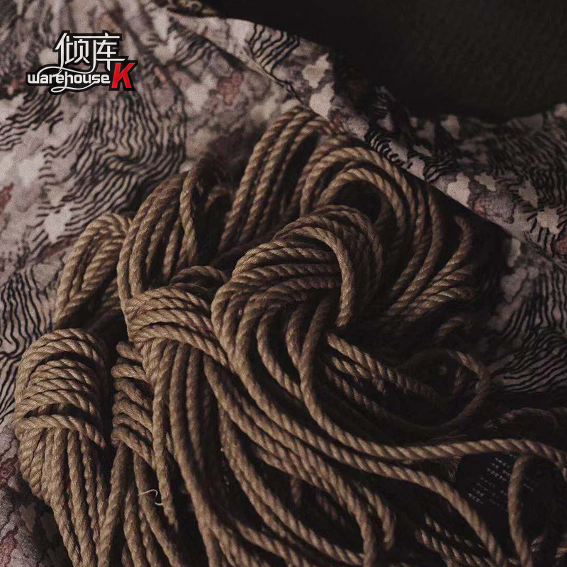 现货|手工处理绳缚纯麻绳