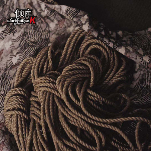 现货|手工处理绳缚纯麻绳
