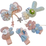 Детская летняя заколка для волос, аксессуар для волос для раннего возраста, безвредные детские милые шпильки для волос, не повреждает волосы