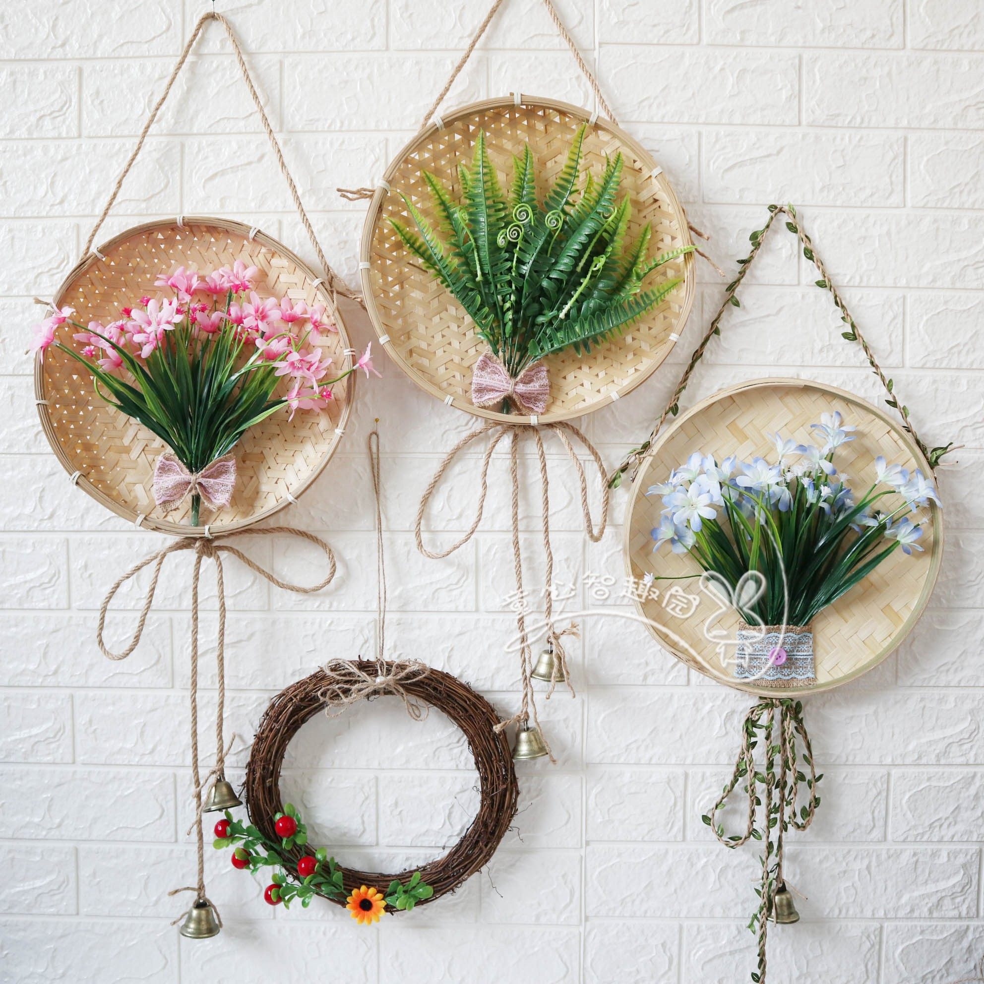 森系麻绳挂饰装饰挂件幼儿园墙面墙壁空中吊饰自然角环创材料创意