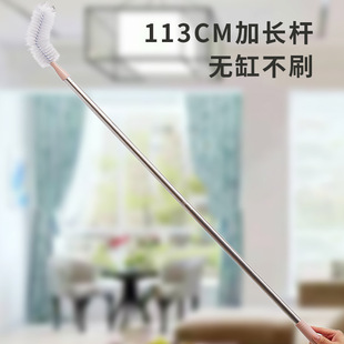 不锈钢长柄鱼缸刷长短可调节型水族箱清洁刷除藻清洁神器温泉池刷