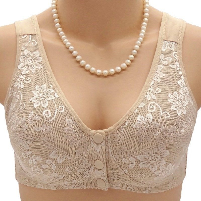 2018 Middle-aged and elderly people Bras ACC mom Vest type Wireless Bra the elderly XL new patternin the Lingerie/Men's underwear/Tracksuit , Bra  category - from Buy2taobao.com to provide professional Taobao agent buy service