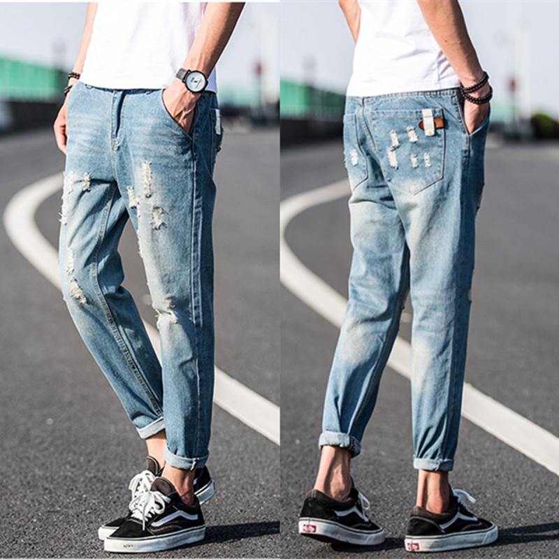 Jeans pour adolescent Sarouel pour printemps - Ref 1470585 Image 1