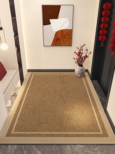 黄色地板垫入口门垫可切割家用防滑门无障碍豪华入口门防污脚垫入