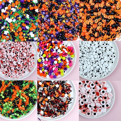 万圣节南瓜血骨头小眼睛眼珠子