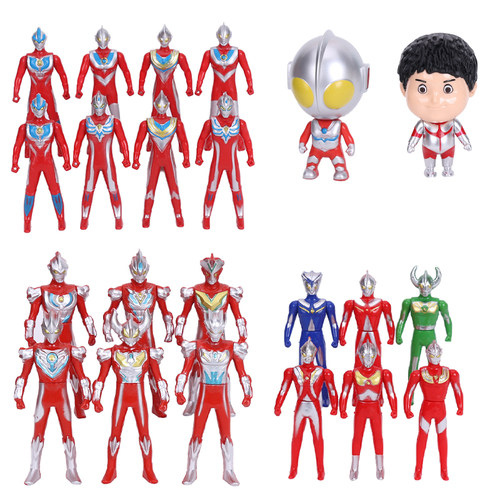 网红蛋糕摆件打怪兽宇宙英雄