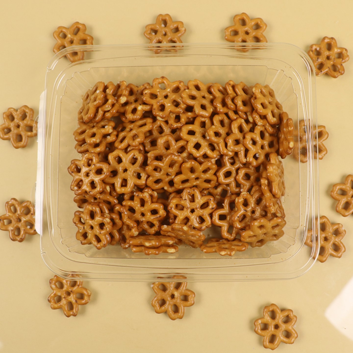 花型碱水面包结饼干棒甜品台摆件生日蛋糕装扮