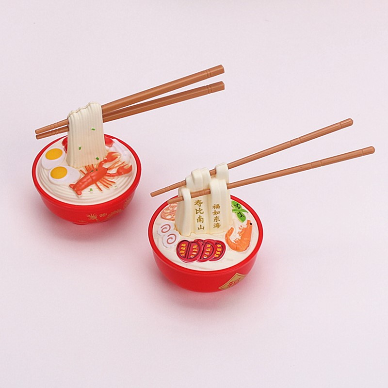 包郵5個實惠烘焙店用壽面擺件