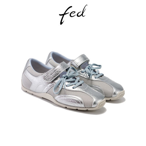 fed时尚休闲鞋春季新款女鞋星迹微行运动鞋软底德训鞋女款YAB003
