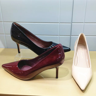 2026春季 单鞋 新款 优雅时装 FAG608 细高跟尖头时尚 FED商场专柜同款