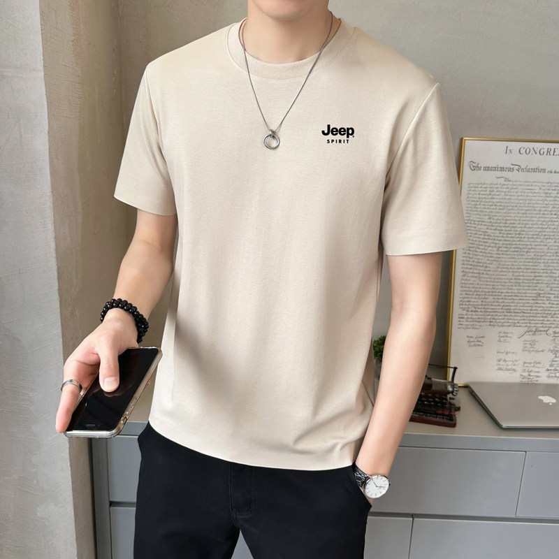 7A抗菌男士宽松短袖T恤夏季