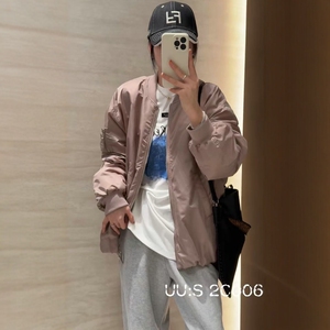 深圳高品质欧洲站2024冬季新款 减龄美式慵懒夹棉棒球服棉服外套