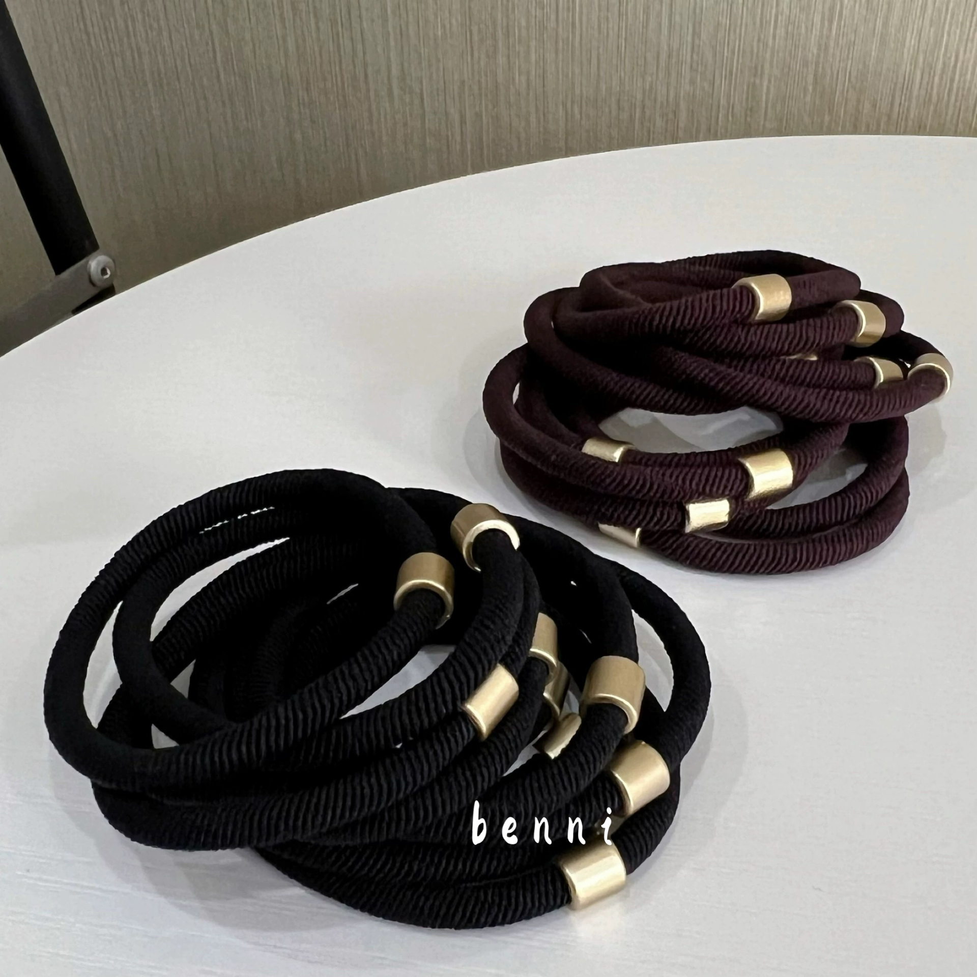 日常舒适无痕皮筋女扎头