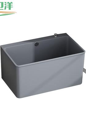 卫洋WYS-2295PP塑料拖把池灰色固定大号商用物业拖把盆接水槽墩布