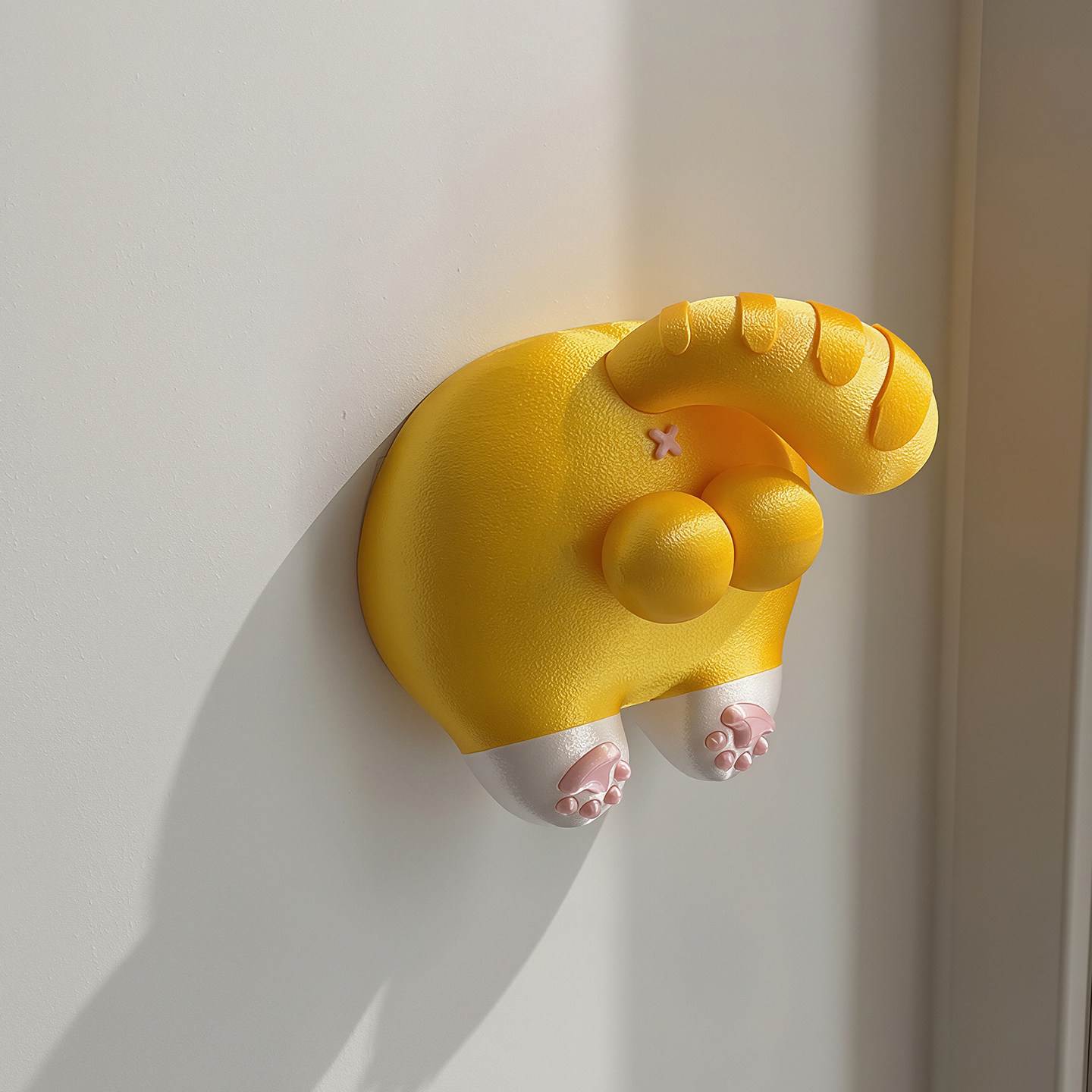 【新家的100个快递】巨蛋猫开关贴居家客厅创意面板装饰遮丑神器