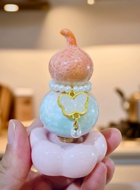 网红款冰晶葫芦转转乐带提溜