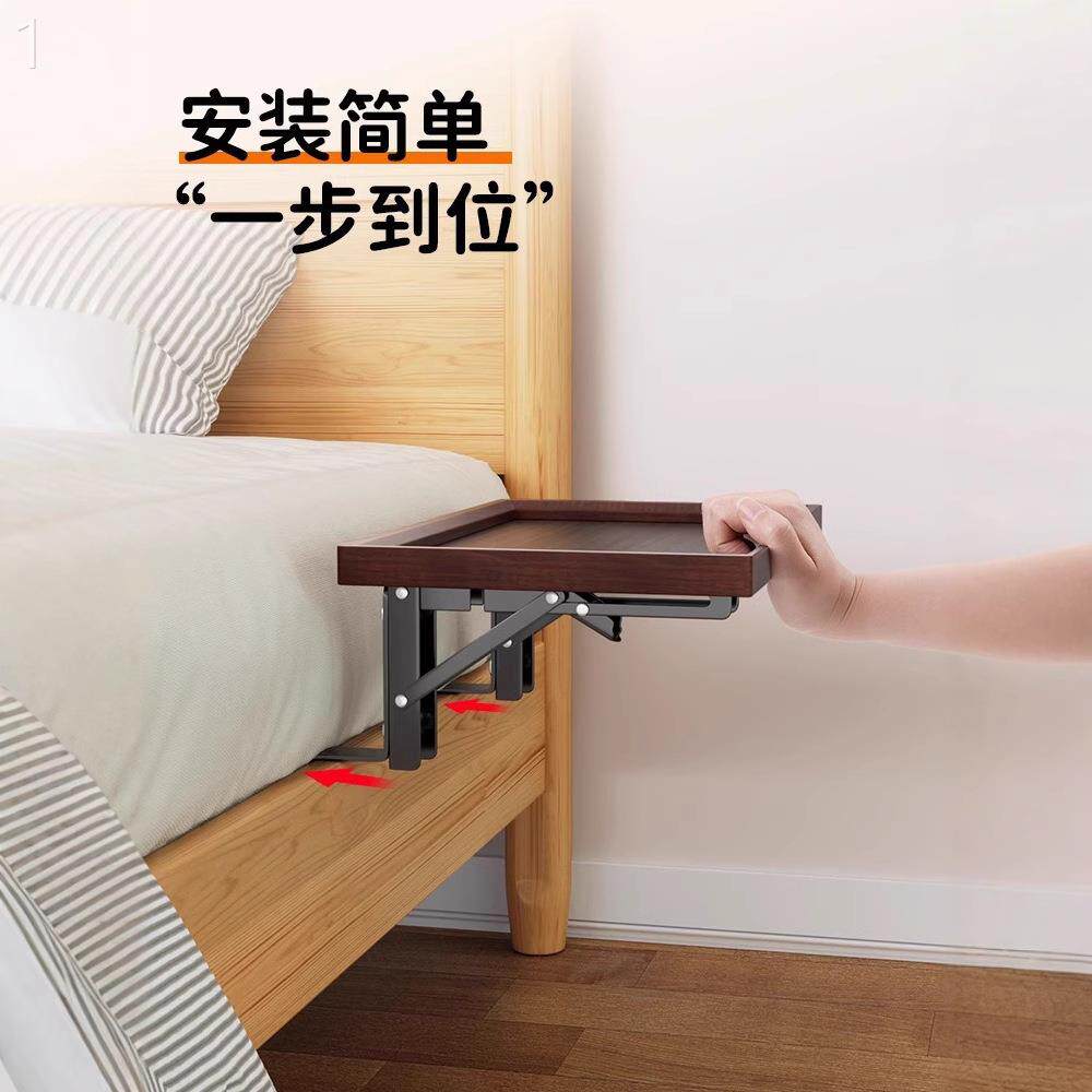 折叠床头柜子移动置物架