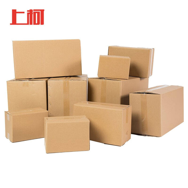 上柯A1184五层邮政纸箱1#530X290X370MM10只装特硬快递打包纸箱