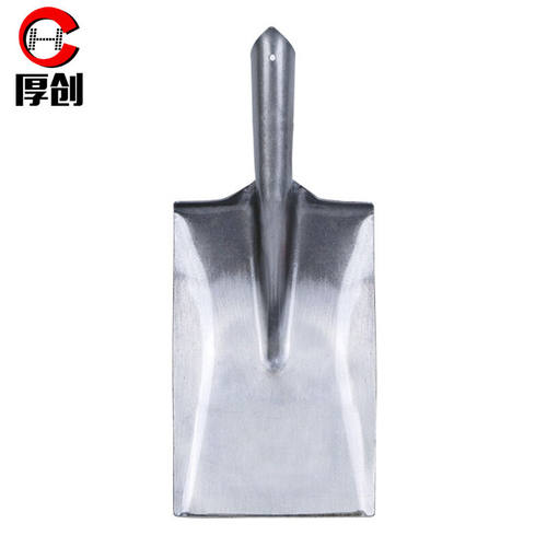 厚创园艺铁铲推雪铲除雪锹防汛抗洪锰钢铁锹头农用尖头锹平头锹泥