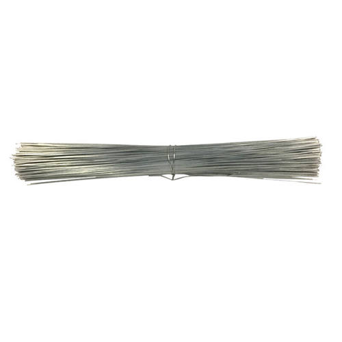 伏兴镀锌扎丝铁丝线钢筋绑扎丝建筑工地绑丝18号粗1.2mm长350mm7.