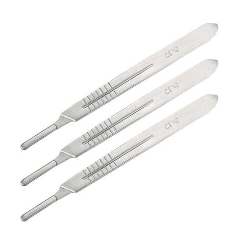 兰诗（LAUTEE）WS6002不锈钢刀柄手术刀柄标本制作工具雕刻刀实验