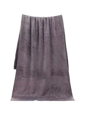 劳保佳洗车毛巾吸水纤维擦车巾加厚加长超大毛巾60*180CM灰色