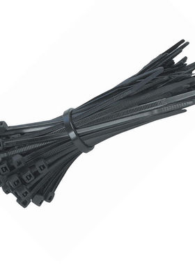 伏兴FX012自锁式尼龙扎带捆绑带扎线带2.5*150mm100根/包黑色