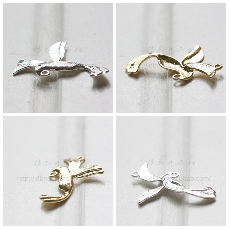 diy韩国饰品镀银吊坠