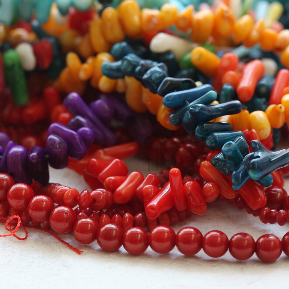 串珠红色饰品配件串珠红色饰品