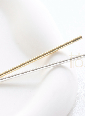 DIY饰品黄铜配件2*50mm直管.长管.管.TUBE(3412C)