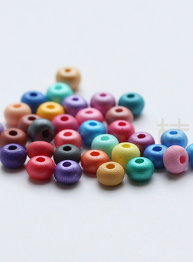 DIY配件6/0号捷克进口米珠Preciosa4mm常规米珠玻璃珠(6C7)