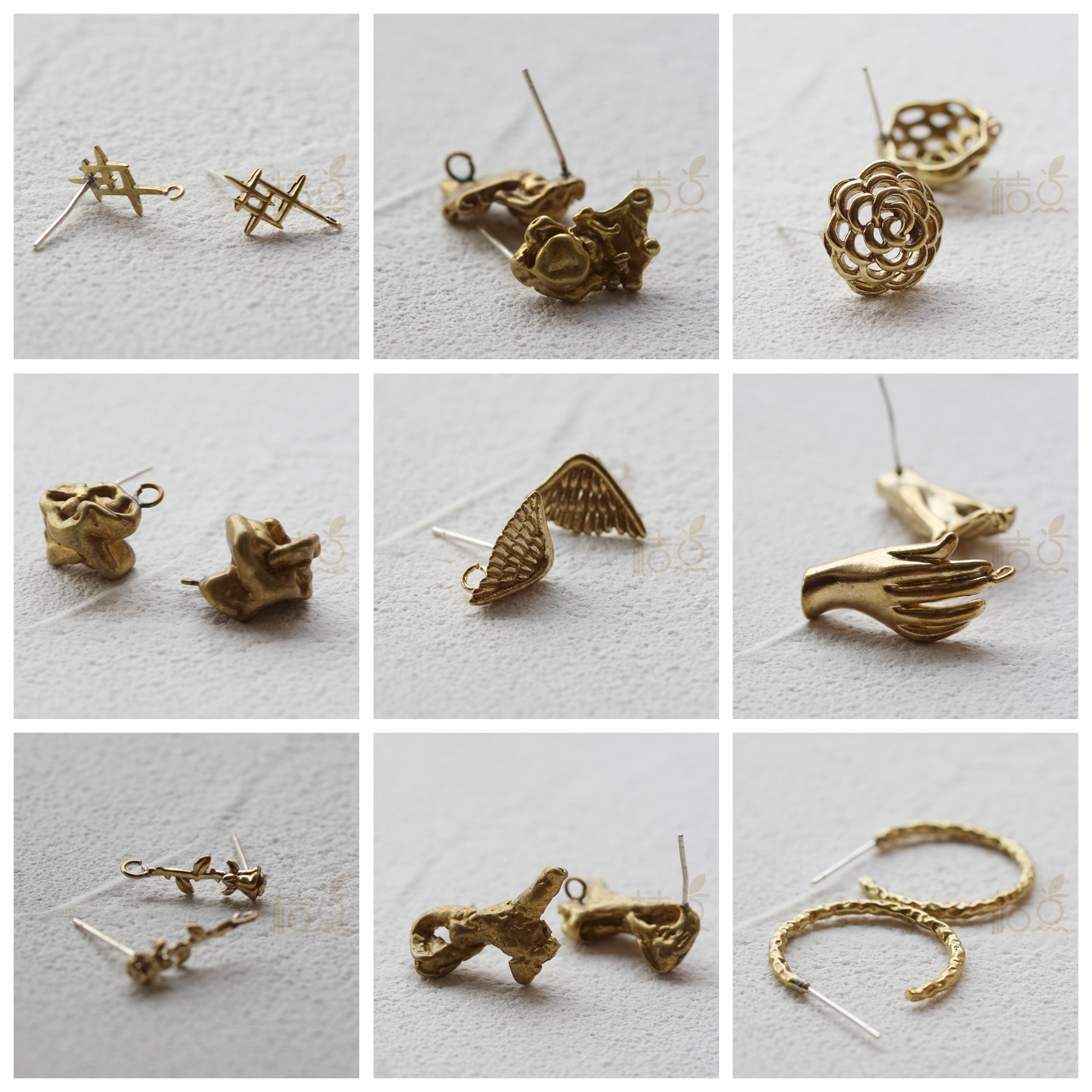 铸造铜铜坯原色和封釉925银针