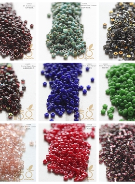 DIY配件11/0号日本进口米珠MIYUKI御幸米珠2mm常规米珠(11M11)