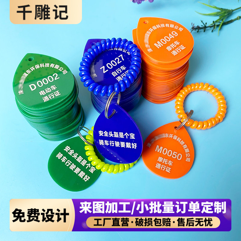 麻辣烫号码牌洗浴手牌定制夹子图片
