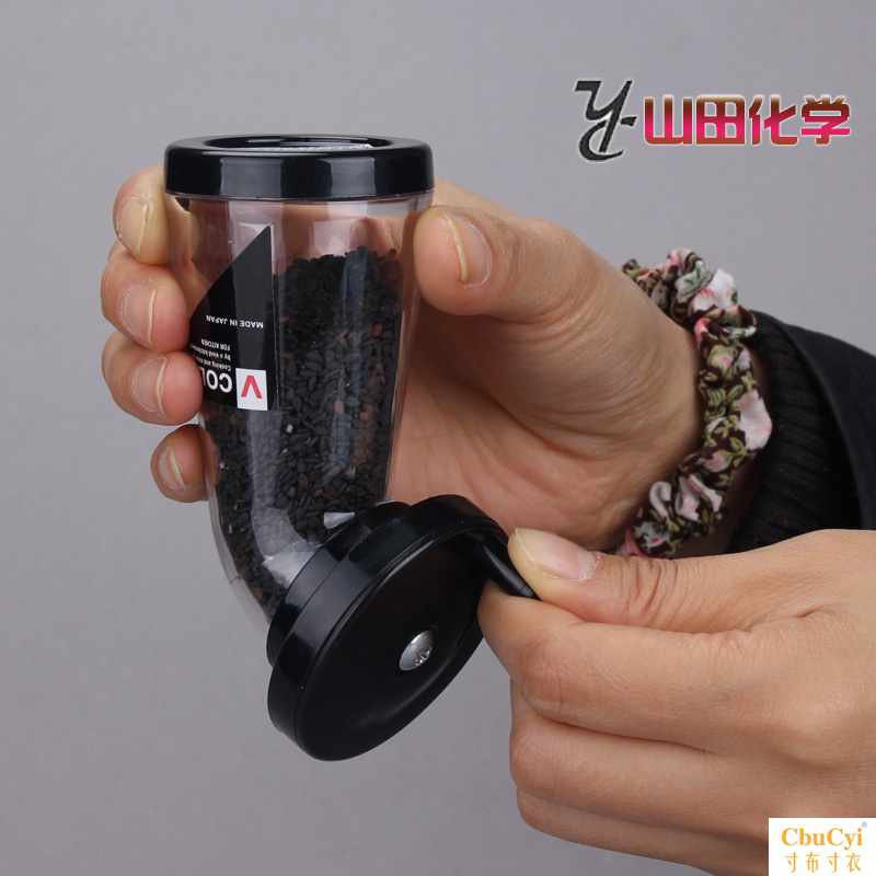 日本进口厨房芝麻研磨器胡椒手动辅食调味瓶挤压瓶手摇磨碎|ruв категории кухня/посуда, кухонный Гаджет/кухня хранения, тарного хранения/кухня хранения посуды, приправы бутылки - от Buy2taobao.com для оказания профессиональной услуги покупки агента Taobao