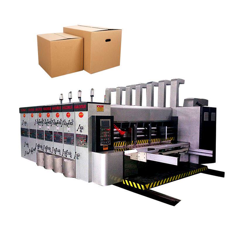 高速全自动前缘送纸双色印刷开槽机 双色印刷模切机 印刷机厂家