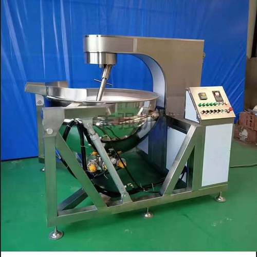 电加热搅拌自炒糖炒姜米茶炒锅 电加热动搅拌413麻炒芝锅 菜食堂