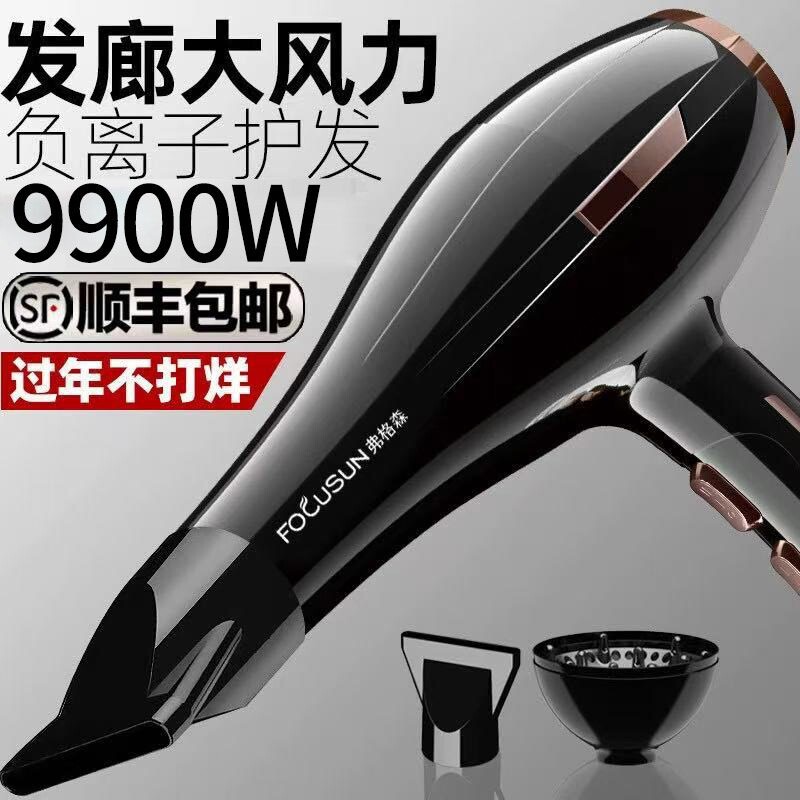 德国电吹风机发廊专用大功率理发子护发速干风筒店大风力家用负离