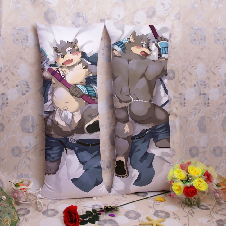furry兽人向东京放课后神威犬冢戍孝赛特瓜瓜长等身抱枕来图定制