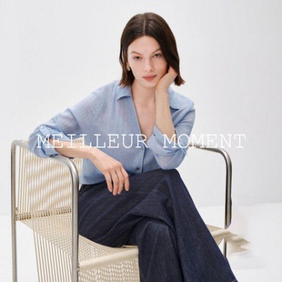 MM麦檬自然肌理感外搭衬衫上衣百搭商场同款26夏新品5G4121221