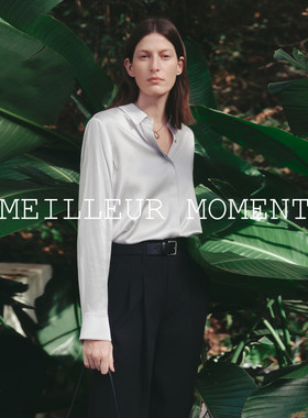 MM麦檬/匠心打造 光泽感桑蚕丝纱线_衬衫商场同款26春新5H2220211