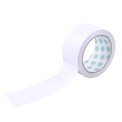 伏兴棉纸双面胶带两面胶半透棉纸胶带50mm*20米F080550卷/组