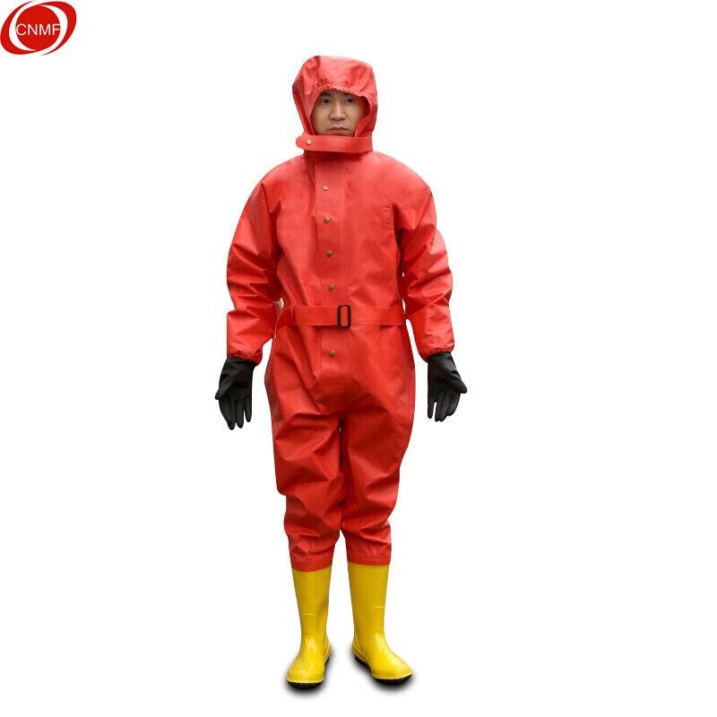 谋福CNMF消防防化服耐酸轻型简易防化服RFH-1